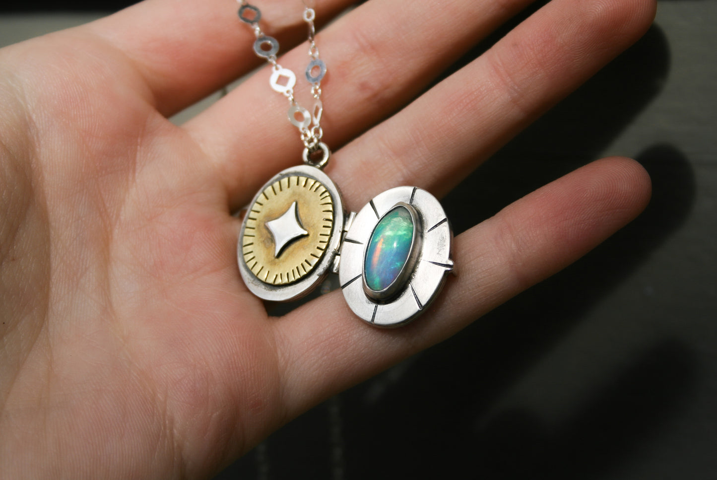 Opal Locket E