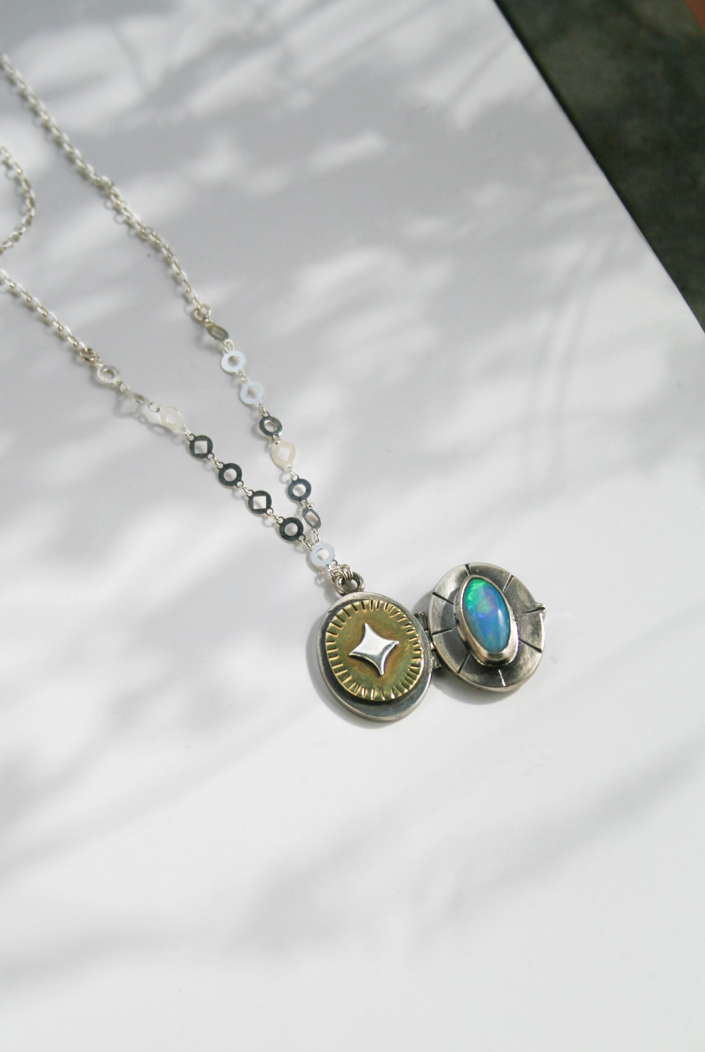 Opal Locket E