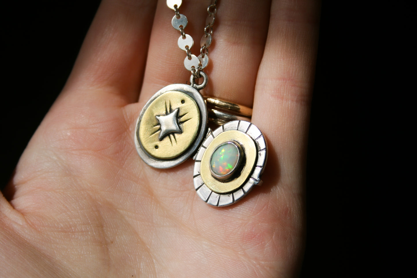 Opal Locket C