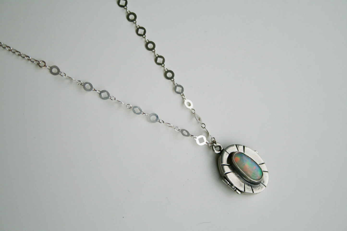 Opal Locket D
