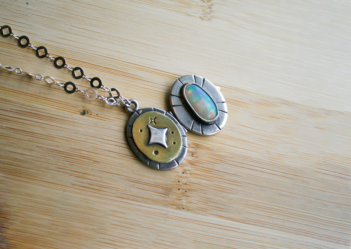 Opal Locket D