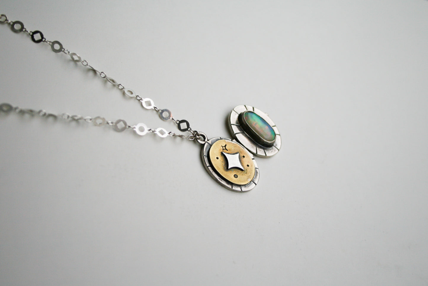 Opal Locket D