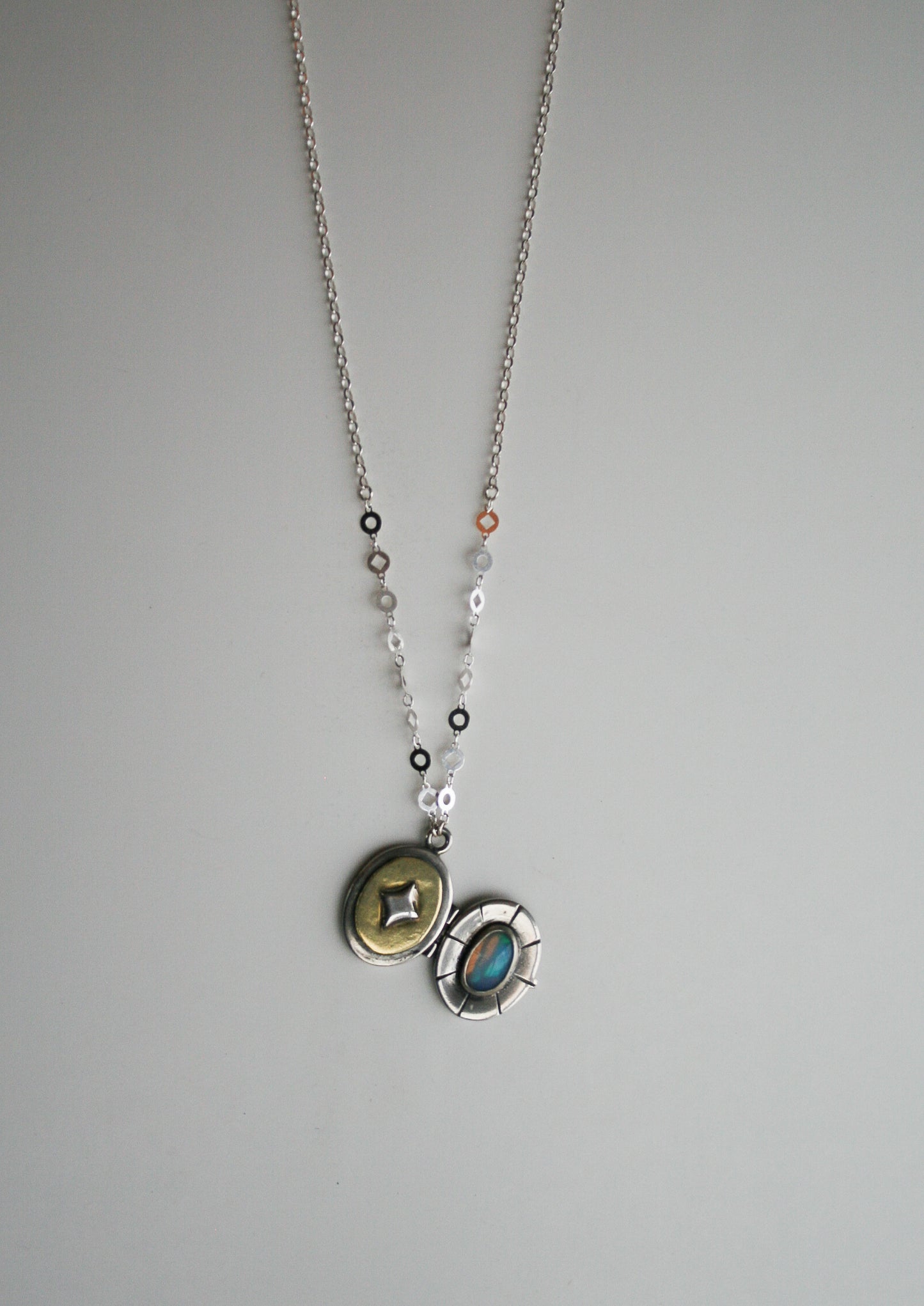 Opal Locket A