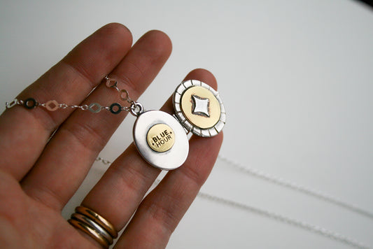 Blue Hour Locket | Made to Order
