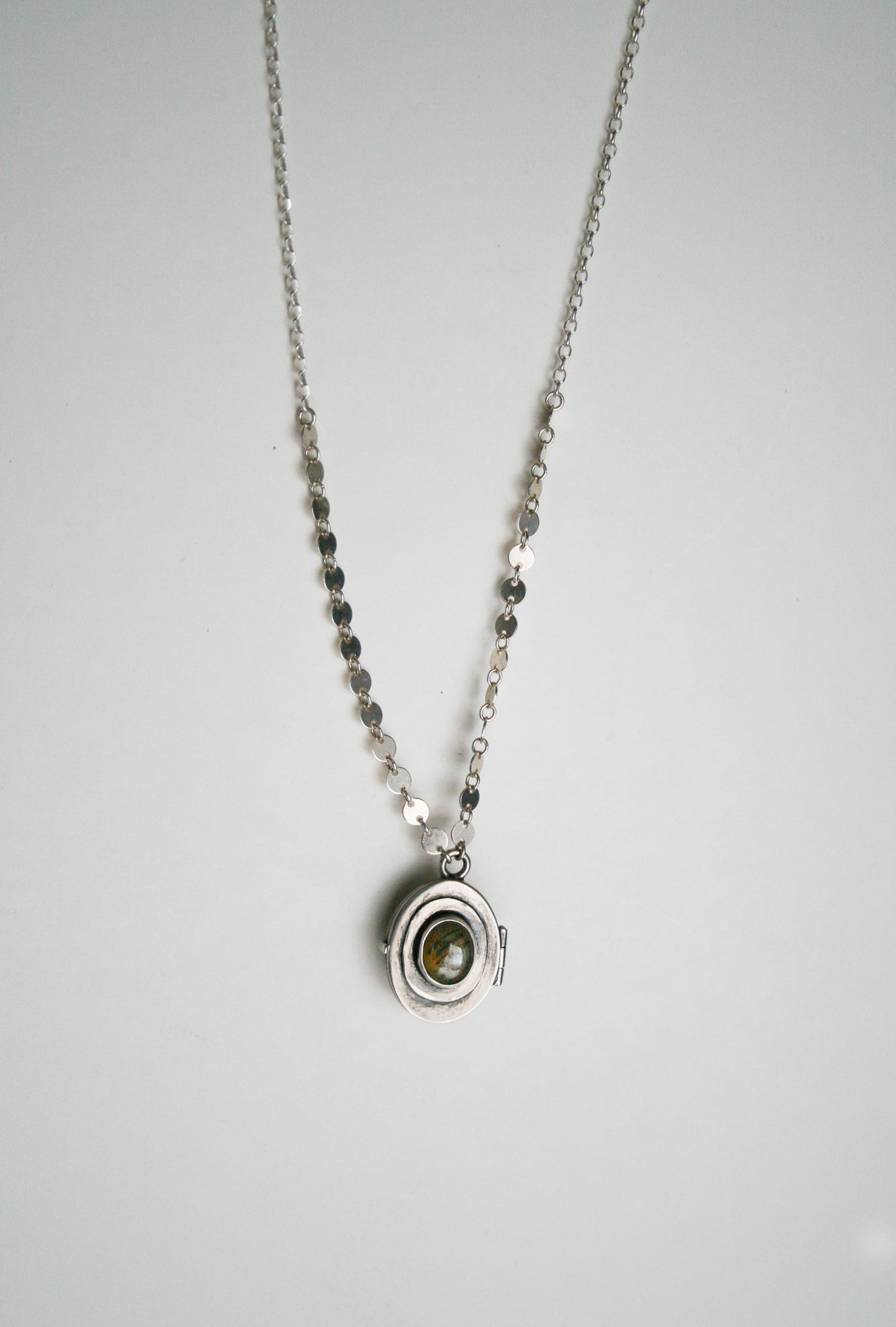 Dual Stone Locket C