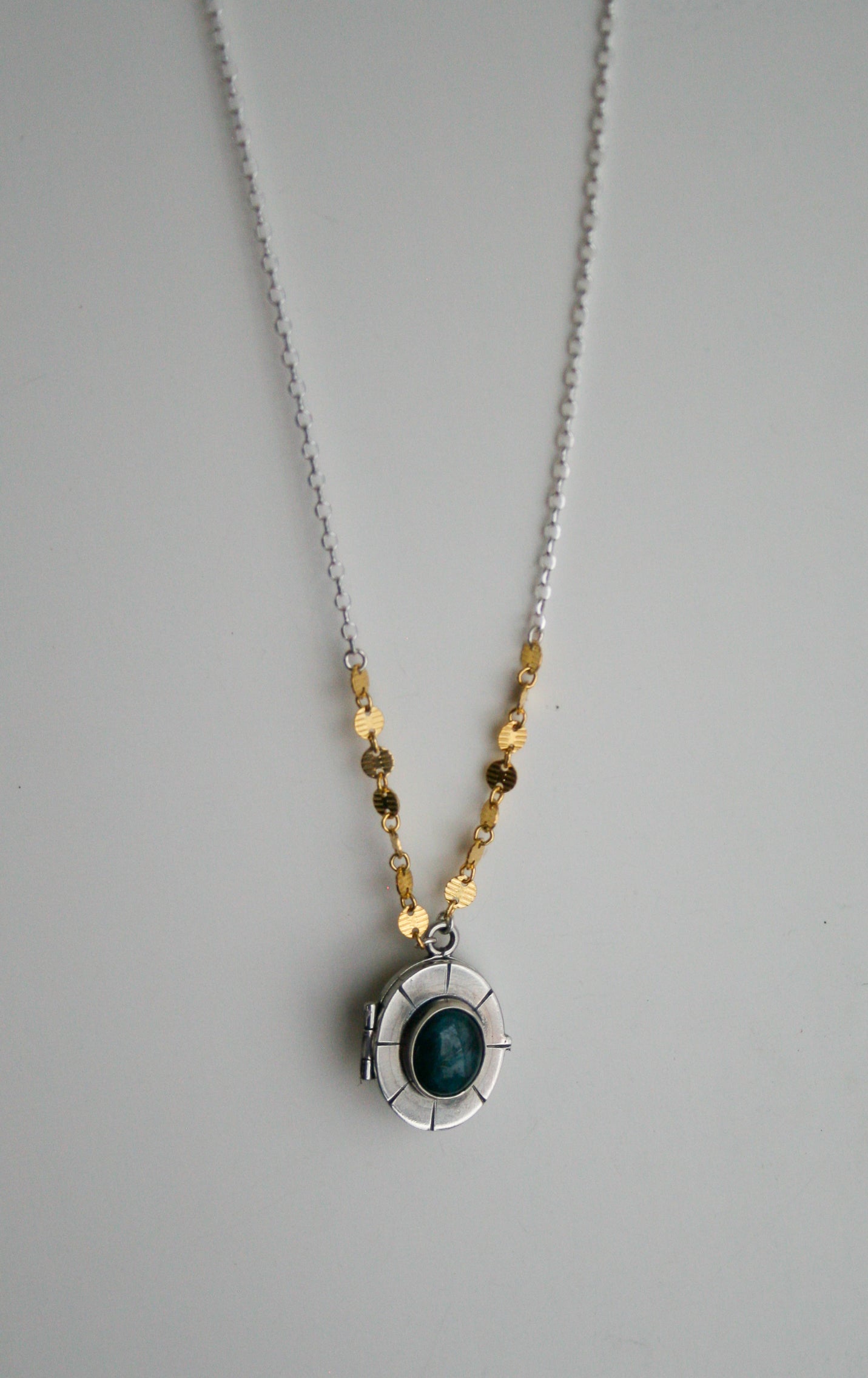 Dual Stone Locket B