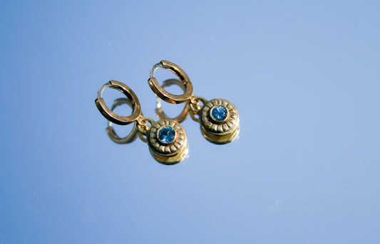 Bronze Huggie + Charms | Made-to-Order