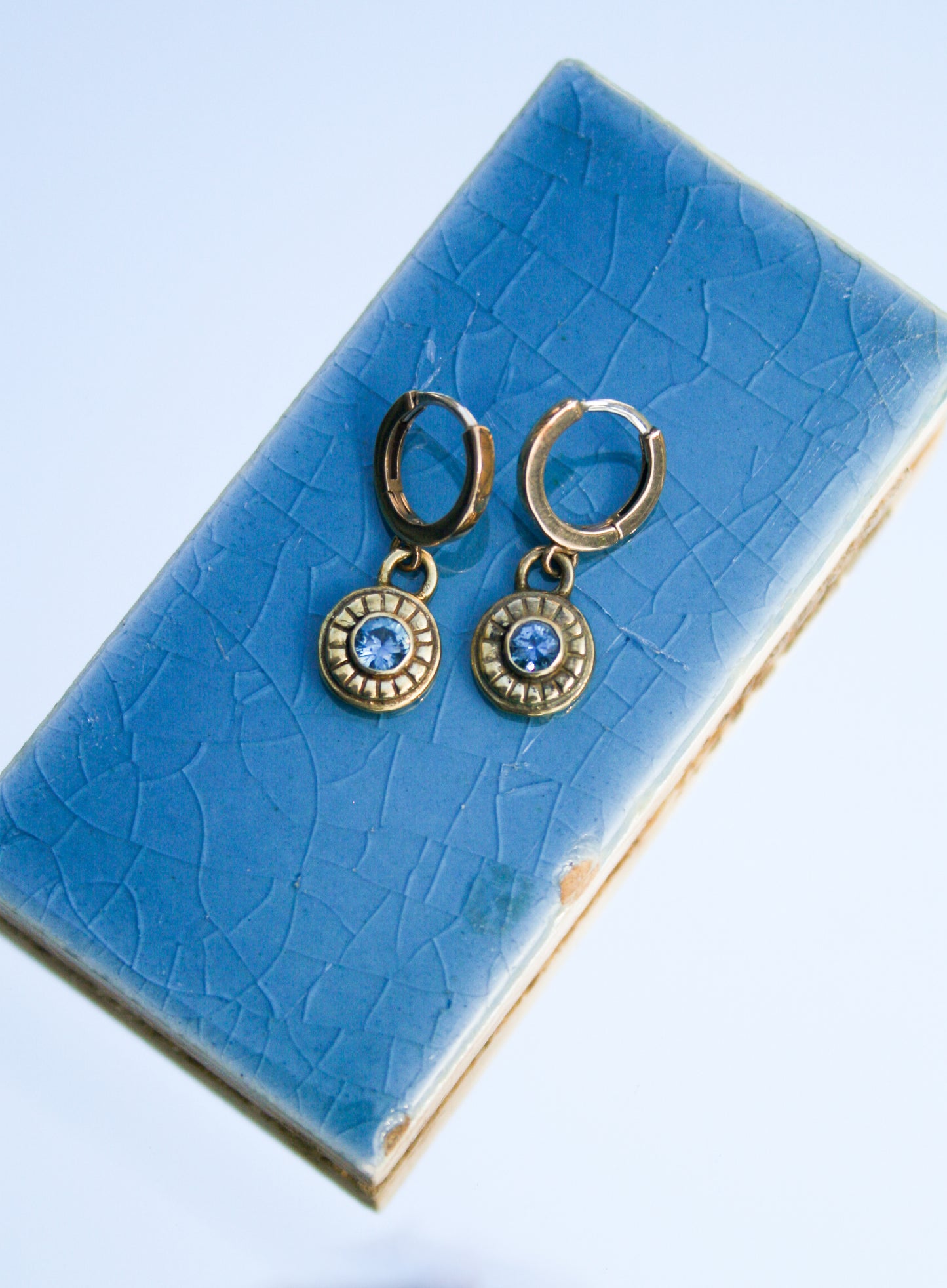 Bronze Huggie + Charms | Made-to-Order