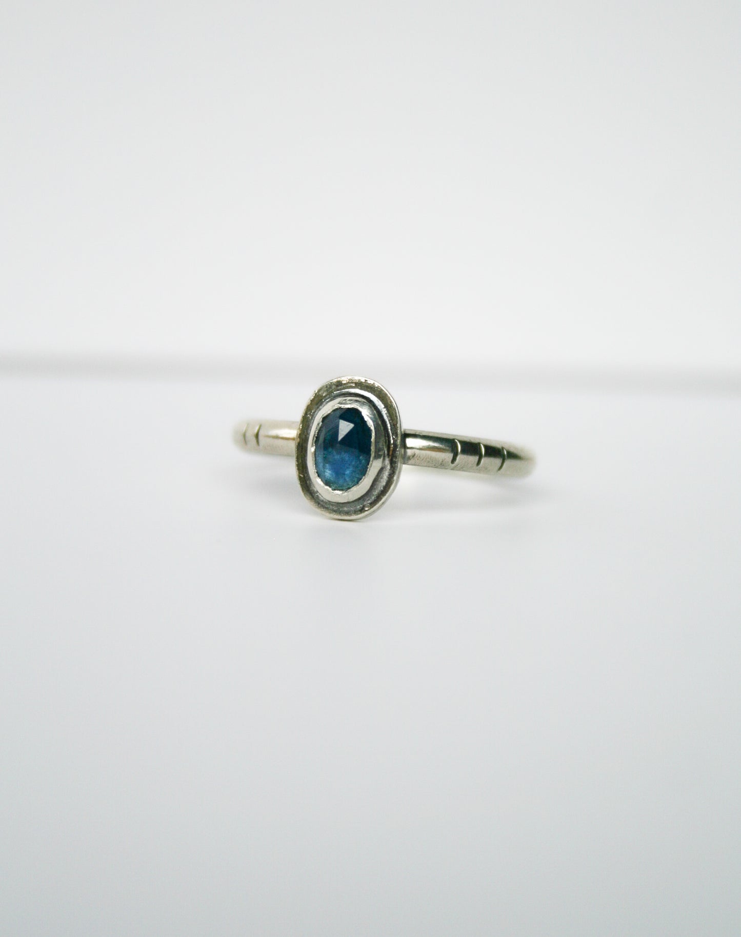 Size 8.25 | Oval MT Sapphire Ring