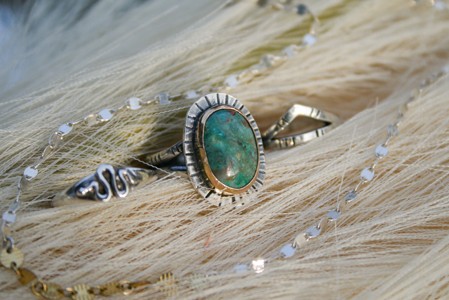 Size 12 | Chrysocolla Ring