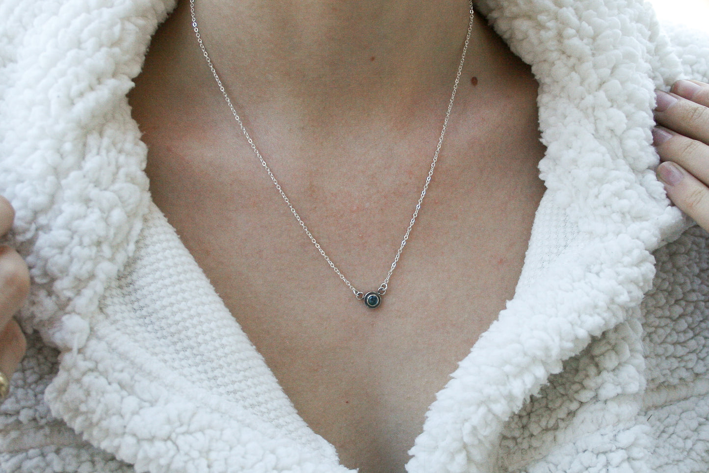Blue Topaz Necklace
