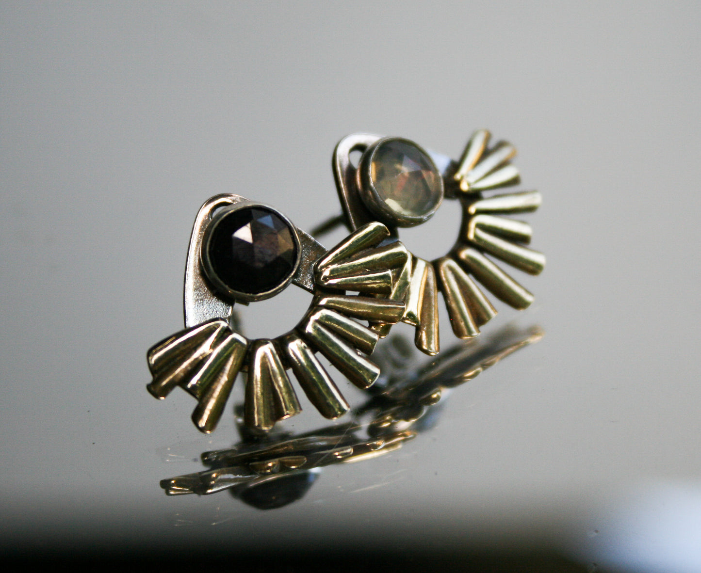Mix n' Match Stone Studs + Ear Jackets