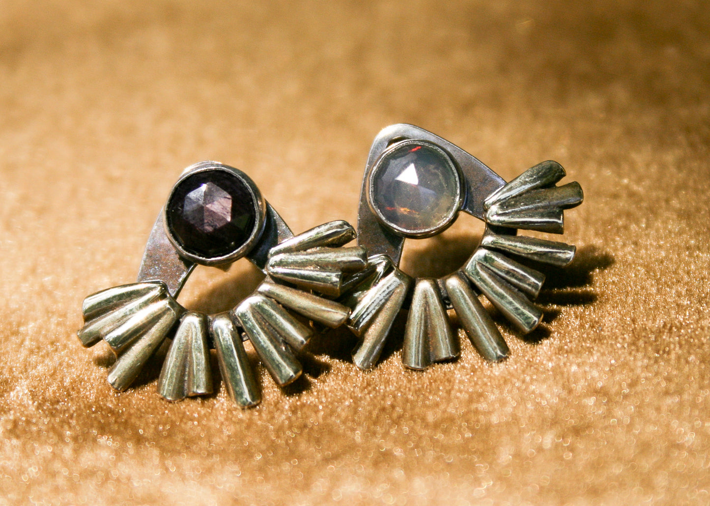 Mix n' Match Stone Studs + Ear Jackets
