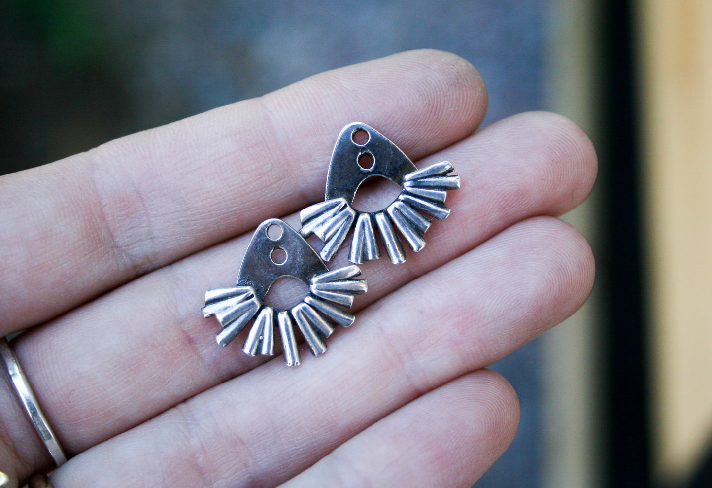 Kyanite Studs + Ear Jackets