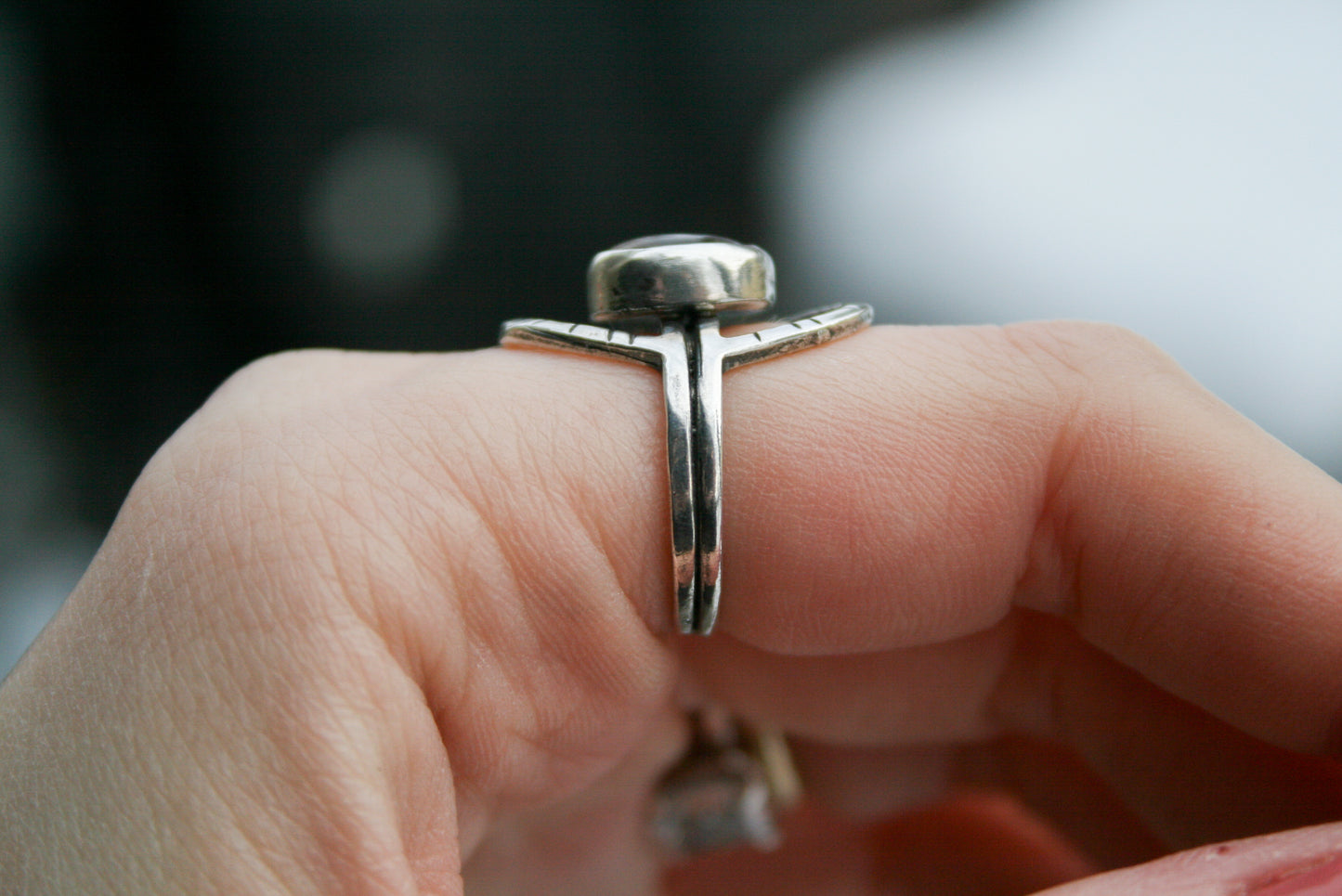 Size 6 | Montana Agate Orbit Ring