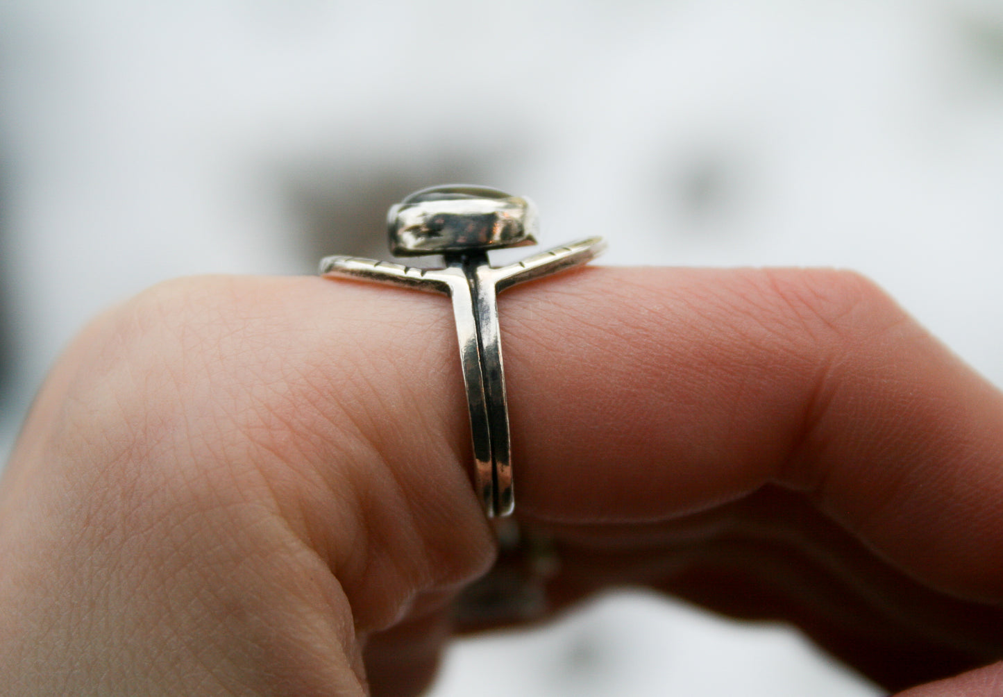 Size 7 | Montana Agate Orbit Ring