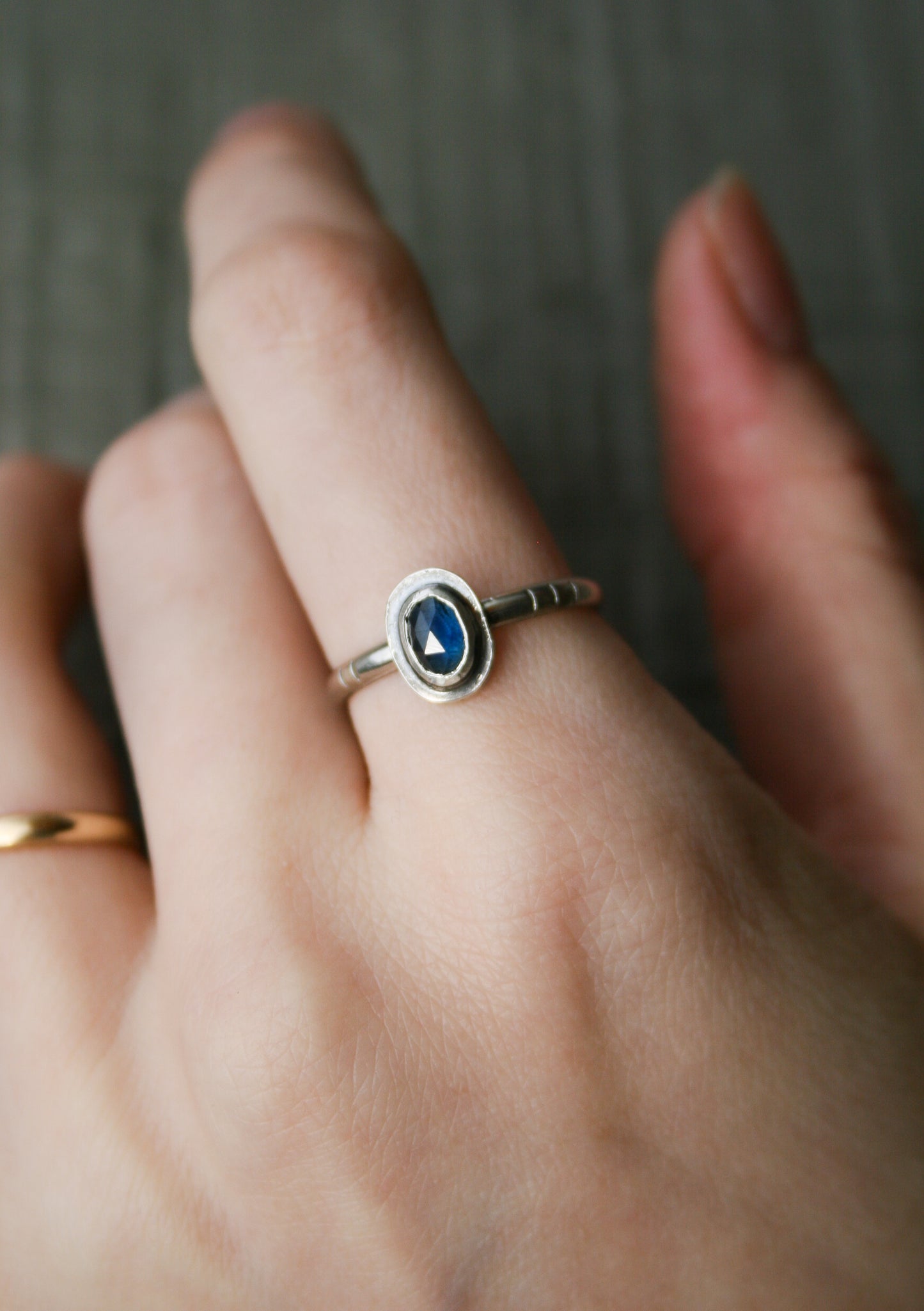 Size 8.25 | Oval MT Sapphire Ring