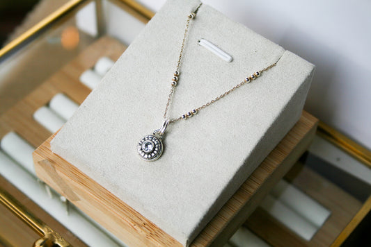 White Sapphire Necklace