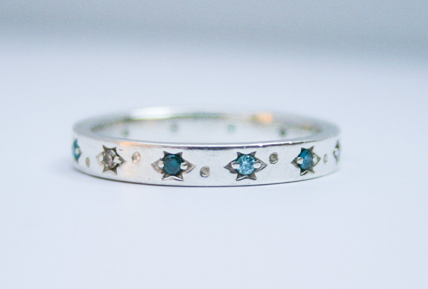 "You Were Always in the Sky" Infinity Band | Sterling Silver