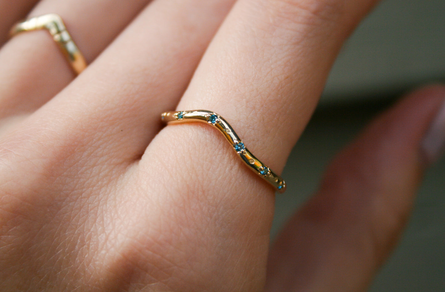 "Safekept" Contour Band | Gold