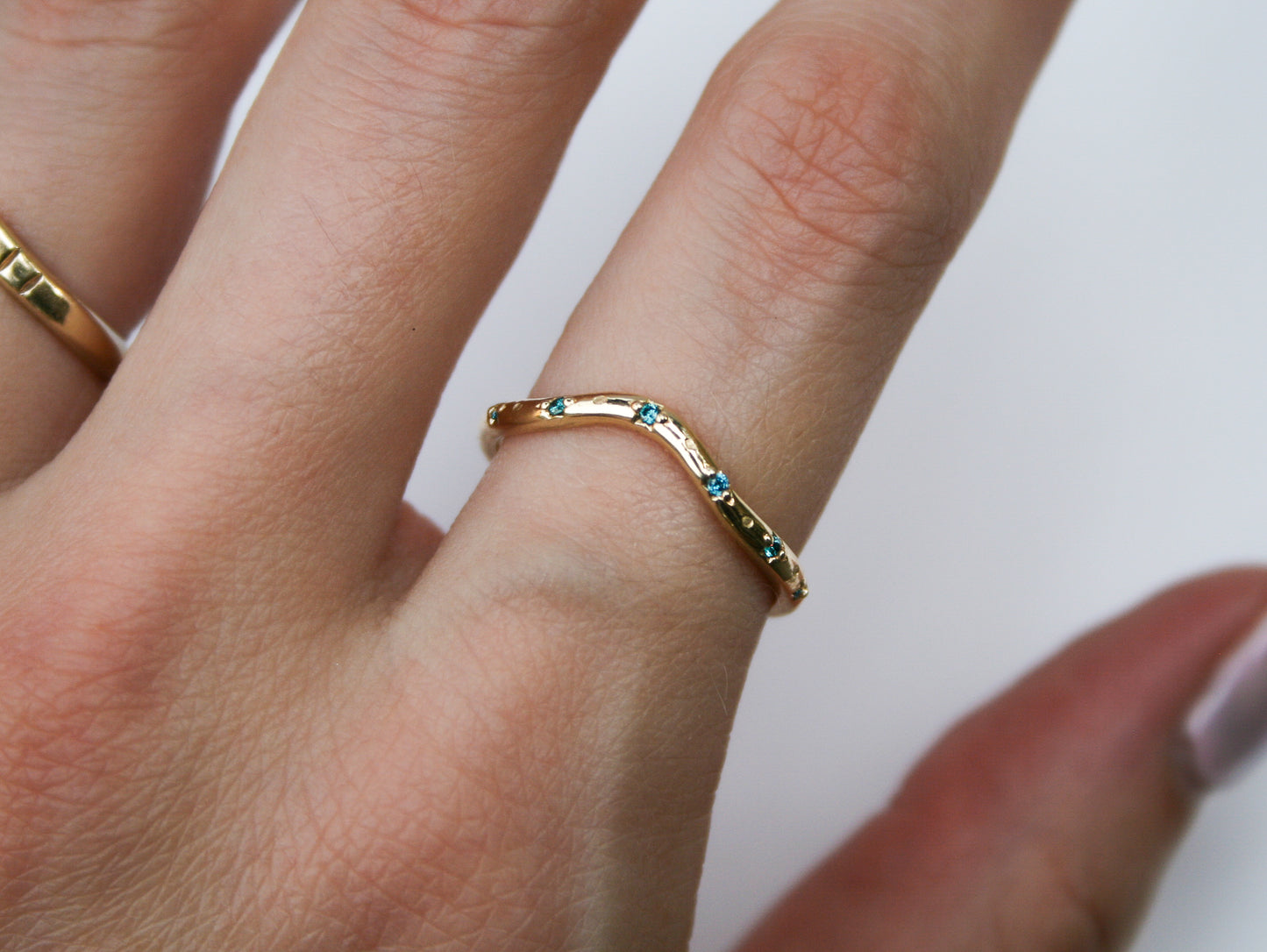 "Safekept" Contour Band | Gold