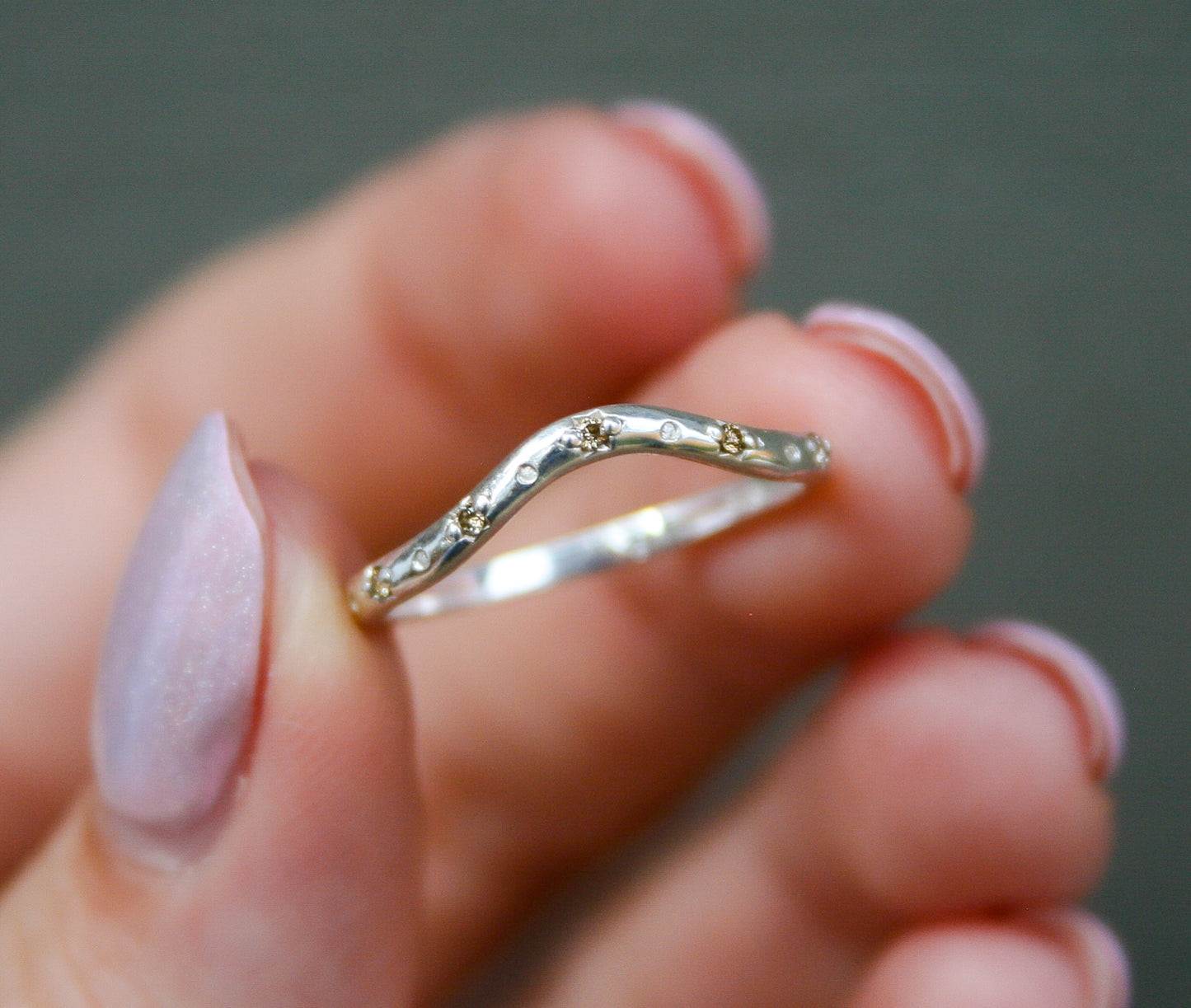 "Safekept" Contour Band | Sterling Silver