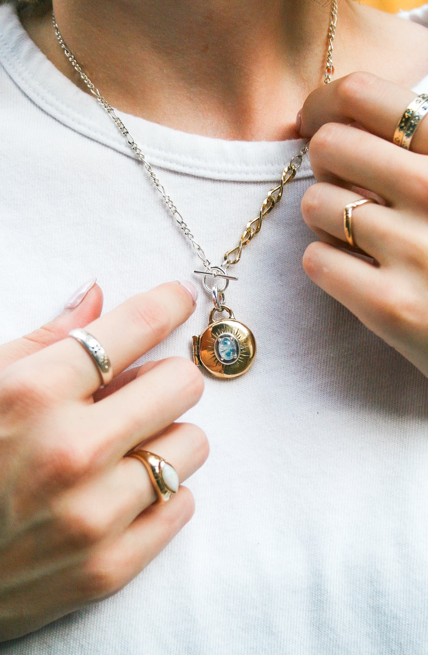 "Held Close" Locket