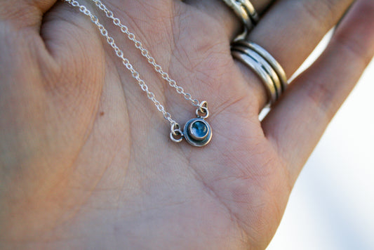 Blue Topaz Necklace