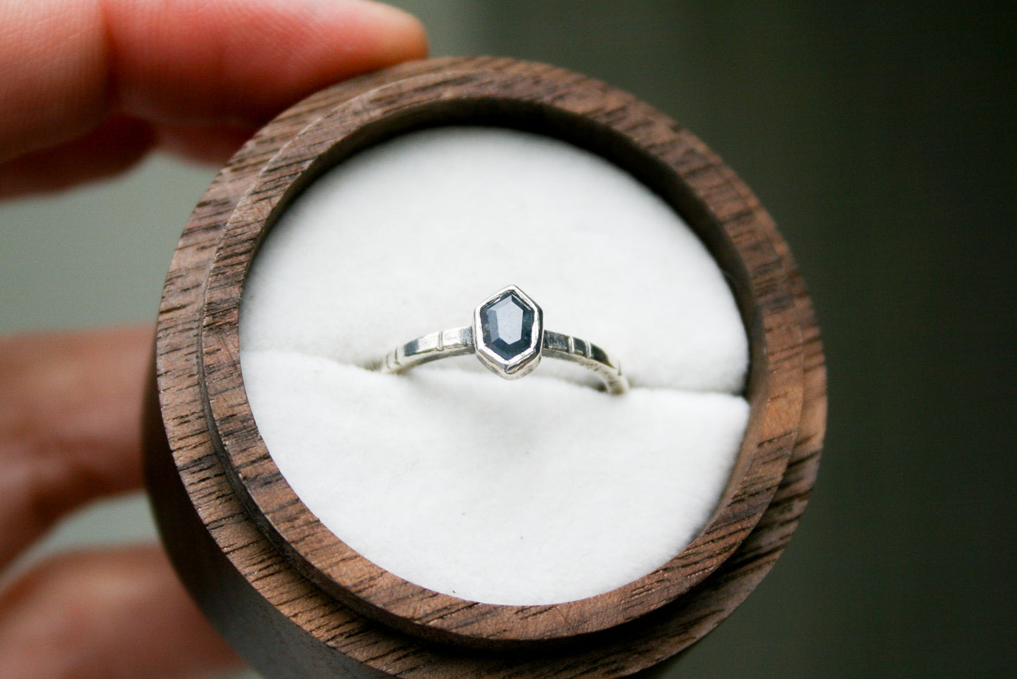 Size 5 | Madagascar Sapphire Ring B