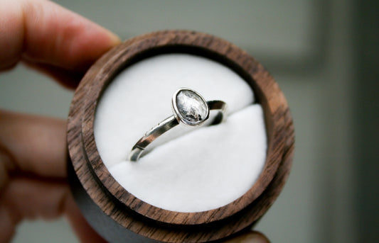 Size 11 1/2 | Herkimer Diamond Ring