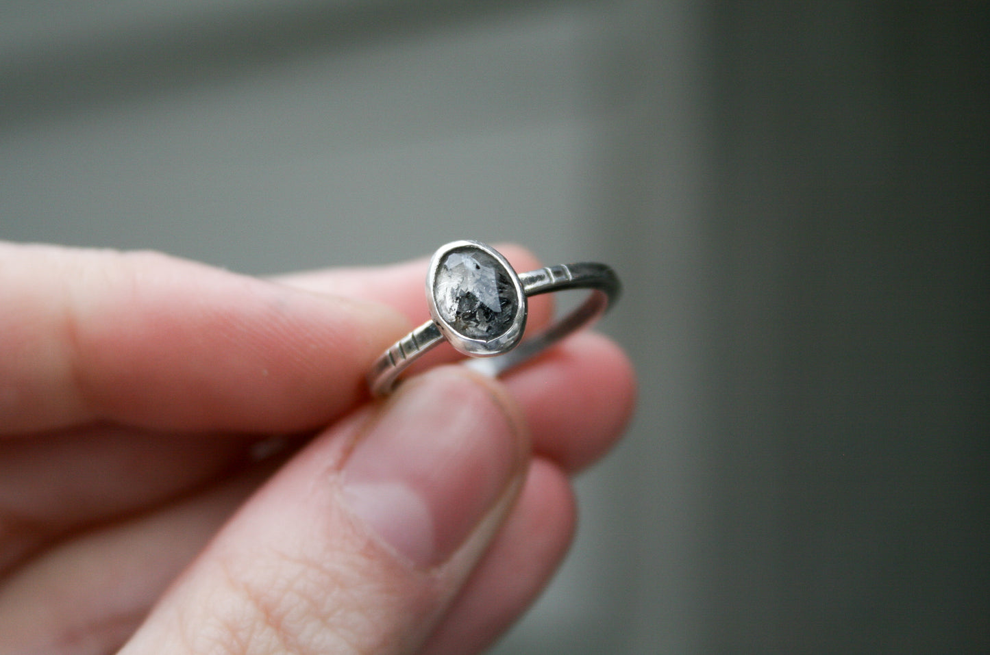 Size 7 1/2 | Herkimer Diamond Ring