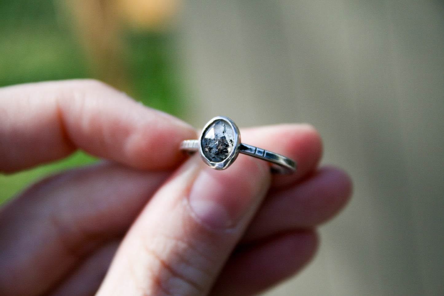 Size 7 1/2 | Herkimer Diamond Ring