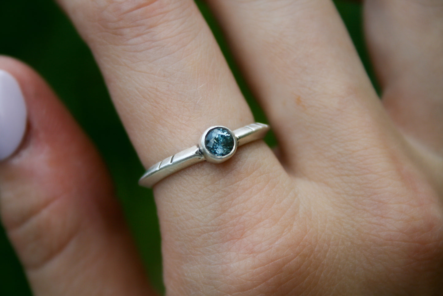 Montana Sapphire Ring | Size 8