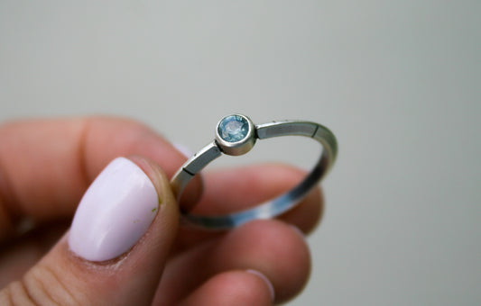 Montana Sapphire Ring | Size 13 1/4