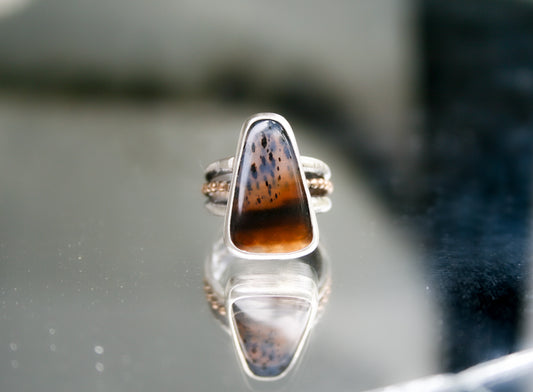 Montana Agate Ring | Size 4 3/4