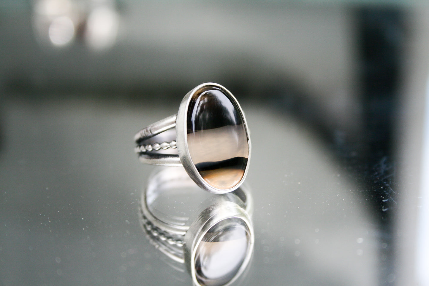 Montana Agate Ring | Size 10