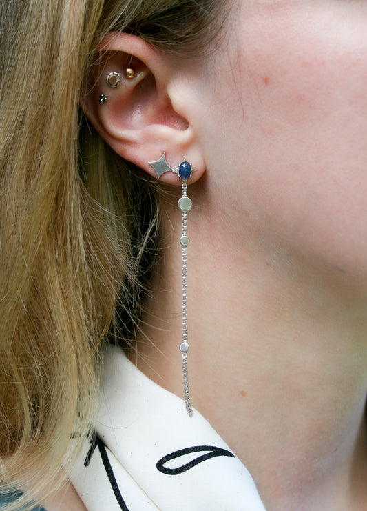 Sapphire Constellation Earrings